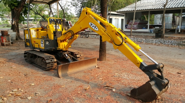 ขายรถขุดขนาดเล็กพร้อมเทลเลอร์ลากบรรทุก