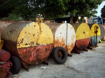 ขายถังน้ำมันขนาด 2,500 ลิตร