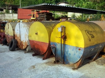 ขายถังน้ำมันขนาด 2,500 ลิตร