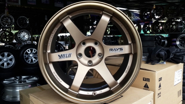 ล้อแม็ก Te37ก้านตรง งานspp ขอบ18 ราคาไม่แพง