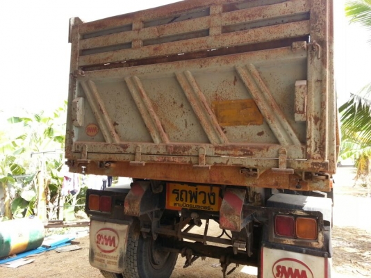 รถอีซูซุ 10 ล้อดั้ม FXZ  เปลื่ยนเครื่อง  270  แรงม้า. (  ขาวทำฟ้า. / ขาย แม่ , ลูก. )  สนใจติดต่อ 081 - 6079515