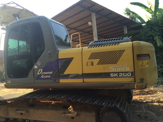 รถแบคโฮ KOBELCO  200 - YN - 10   ( รถทำงาน 12,000 ชม. )    สนใจติดต่อ  081 - 6079515