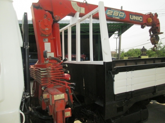 6 ล้อ   HINO  ติดเครน  UNIC 290 4 ปอก 3 ชัก