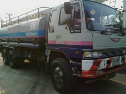 ขายรถสิบล้อรถนํ้ามันHINOFM3Mเครือง240แรง2เพลาถอดเพลา