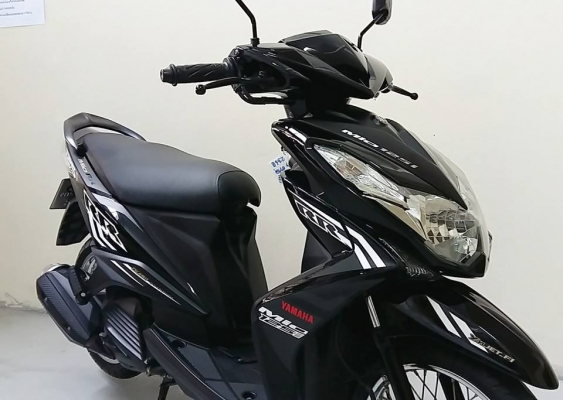 MIO 125 i RR สีดำ อมตะ รุ่นใหม่ล่าสุด รถเดือน มิถุนายน ปี57 ไมล์ 3 พันโล  แถม 2 รายการ 28900