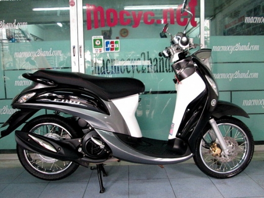 Fino i สีดำเทา ลายพรีเมี่ยม รถเดือน ก.ค.ปี 56 ไมล์ 6 พันโล แถม 2 รายการ 27900