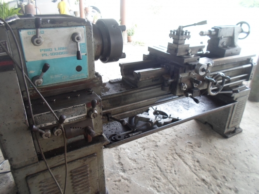 แท่นกลึง 6 ฟุต 3 เพลา เกียร์บล็อก ไต้หวัน ยี่ห้อ เปียงเหลียง สภาพสวย ๆ ใช้งานอยู่ เครื่องเงียบ ด่วน !!! 87,000