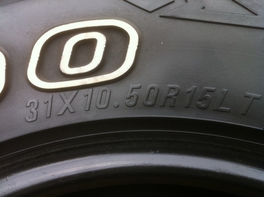 ยาง Maxxis 31 10.5 R15