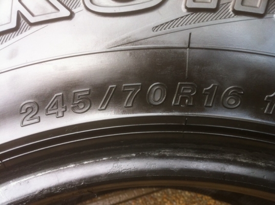 ยาง  Yokohama Geolandar 245/70/16