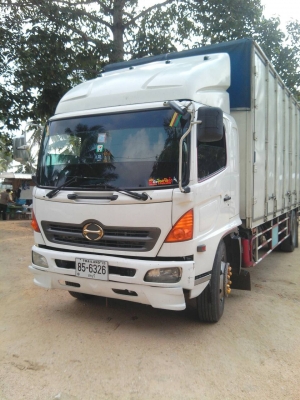 หกล้อใหญ่ HINO-FG1JPRA-220แรงปี50 ช่วงยาว7.20ม สภาพดีพร้อมวิ่งงาน {ขาย-ผ่อน+สด}~ราคาสด1,250,000บ"ราคาต่อรองได้นะครับ"รถบ้านแท้