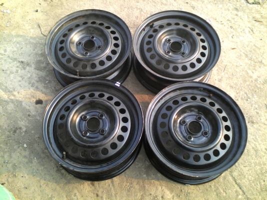 กะทะล้อ ( รถเก๋ง) ขอบ15 ขนาด 4 รู 100 ชุด 4 วง ( ขอบ 15 หายางง่ายกว่า ขอบ 13 และ14 ) TEL.081-427-3941 กะทะล้อ ( รถเก๋ง) ขอบ15 ขนาด 4 รู 100 ชุด 4 วง ( ขอบ 15 หายางง่ายกว่า ขอบ 13 และ14 ) TEL.081-427-3941