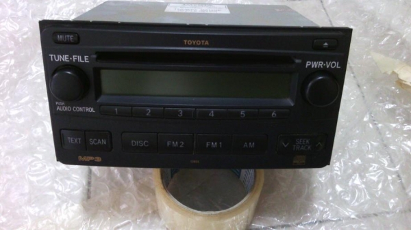 เครื่องเล่น mp3 ติดรถวีโก้ ของเก่าถอดเก็บ