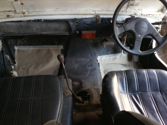 ขายรถจิ๊ปไม่มีทะเบียน ขายตามสภาพ เครื่องติด วิ่งได้