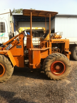 ขายด่วน รถตักล้อยาง FURUKAWA  รถบ้านฝากขาย สภาพพร้อมใช้งาน