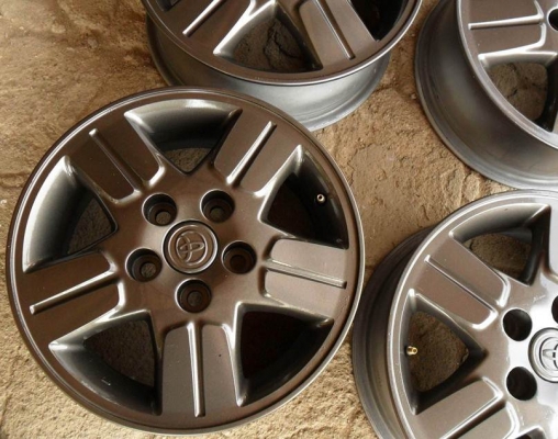 ล้อแม็กแท้ ขอบ15_5รู114 สีแม็กรถรุ่นใหม่ (4วง3,400บ.)