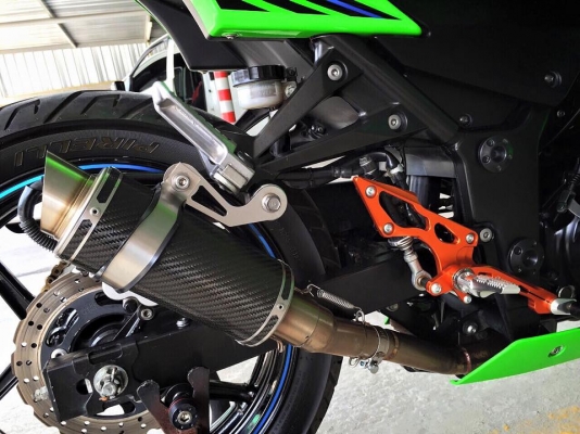 NINJA 250 ปี2011มีท่อสูตร FULL เสียงลั่นๆ ชิวแต่งชุดแฮนด์แต่งเกียร์โยง ยางหน้าหลังใหม่ ราคา 79500