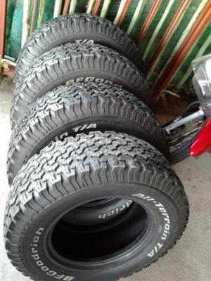 BF All USA. 265/70/16 ปี11 สภาพสวยๆ พร้อมใช้งาน 1ชุด