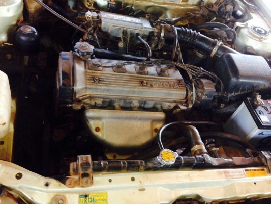 TOYOTA COROLA 1.3 หัวฉีด แก้สถังดำ เครื่องเสียงเต็ม