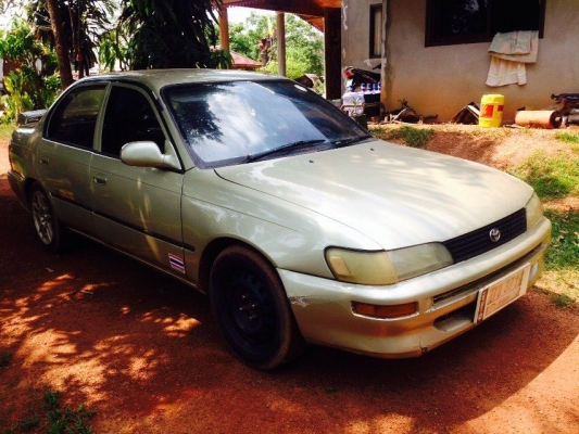 TOYOTA COROLA 1.3 หัวฉีด แก้สถังดำ เครื่องเสียงเต็ม