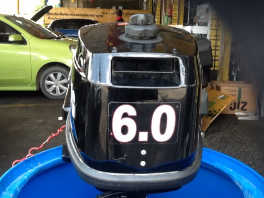 ขายเครื่อง outboard สองจังหวะ 6.0 hp.  12500-พร้อมส่ง