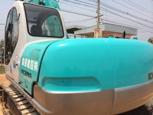 ขายรถแบคโฮ KOBELCO SK120-2(MARK5) ระบบไฟฟ้าเต็ม คอลโทรลสั้น รถนอกนำเข้าสภาพสวย มีVDOการทำงานครับ