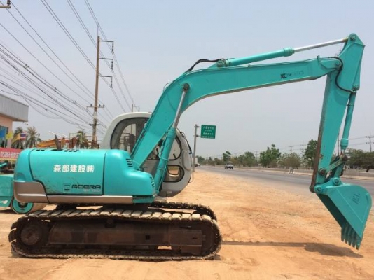 ขายรถแบคโฮ KOBELCO SK120-2(MARK5) ระบบไฟฟ้าเต็ม คอลโทรลสั้น รถนอกนำเข้าสภาพสวย มีVDOการทำงานครับ