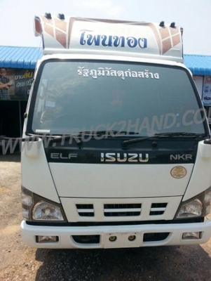 ISUZU ELF NKR 130 แรงม้า  4 สูบ   เครื่อง 4HG1561806 รถวิ่ง70,0000 กิโลเมตร แอร์พร้อมเครื่องเสียง