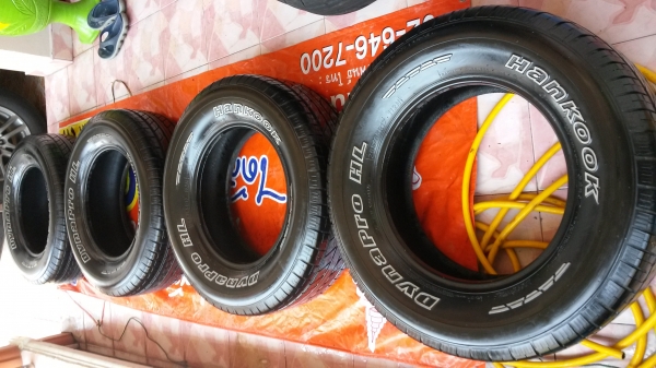 HANKOOK265/65/17 ตัวหนังสือขาว