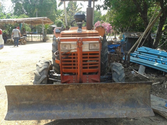 แทรคเตอร์ คูโบต้า L1-345 พร้อมใบดันดินและผาน 3