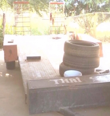 KUBOTA DC 60 Plus ปี 54 รถเกี่ยวข้าว + หางพ่วงลากรถเกี่ยว เครื่องแน่นแรงดีไม่มีเยิ้มครับ ทำงาน 1,554 ชม. สภาพดีสวยพร้อมทำงานได้เลยครับ ภายนอกตัวรถบอดี้สวยเดิมๆดีถังอุ้มข้าวได้ 200 กก. มีช่องระบาย 2 ช่องกระสอบสดวกคล่องตัวดีสุดๆทำงานได้เร็วดีประมาณเฉลี่ยวัน