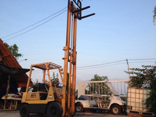 รถยกkomutsu fg14-11สภาพดีพร้อมใช้เก่าญี่ปุ่น งาสูง4เมตร