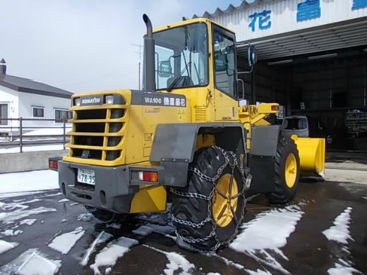 รถตัก WA100-3E-W057-*****(1996) 4167hr (สวยมาก ราคาสูงครับคันนี้) Tel : 098-858-5524 สามภพ ครับ