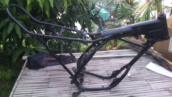 โครง เครื่อง ทะเบียน DT125 MX