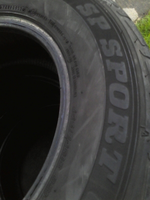 205/70R15 DUNLOP SP SPORT LM703 ชุด 4 เส้น ปี 2012 TEL.081-427-3941 205/70R15 DUNLOP SP SPORT LM703 ชุด 4 เส้น ปี 2012 TEL.081-427-3941
