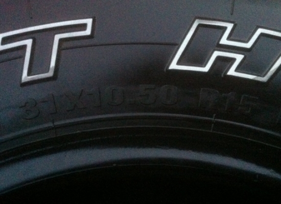 ยาง Mud ACHILLER 31 10.5 R15 ปี12