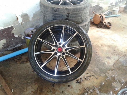 ล้อแม็กซ์ LENSO SAMURAI 17" 4รู พร้อมยางครบชุด ล้อแม็กซ์ LENSO SAMURAI 17" 4รู พร้อมยางครบชุด