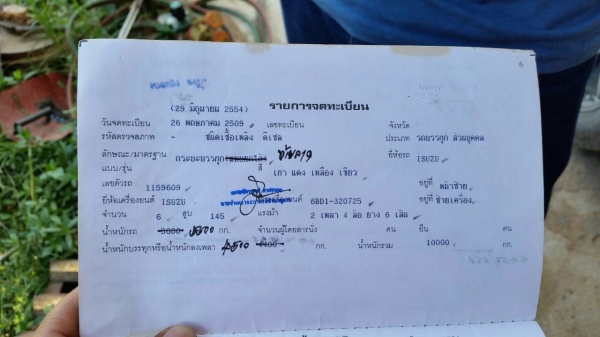 รถอีซูซุ 10 ล้อ ท้ายลาด เปลื่ยนเครื่อง  165 แรงม้า.    สนใจติ ดต่อ  081 - 6079515