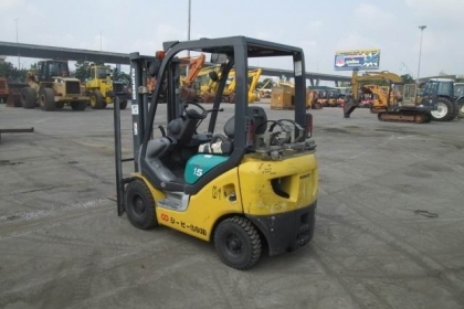 โฟล์คลิฟท์ รุ่น 18 ยี่ห้อ KOMATSU 1.5 ตัน 2 ระบบ เบนซิน + แก๊ส