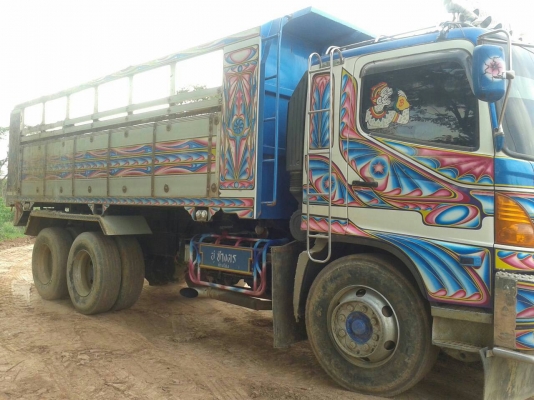 ขายรถบรรทุก 10 ล้อดัมพ์ HINO FM1J 260 แรงม้าปี 2546 ราคา 1450000