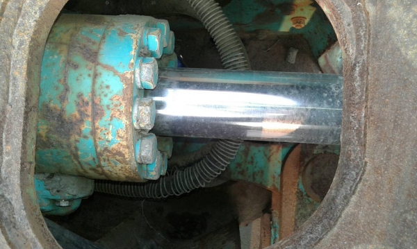 ขาย - Clamp ตัวหนีบไม้ คีบไม้ แบบหมุนได้ ใส่รถขุด แบคโฮ pc120-200ได้หลายรุ่น