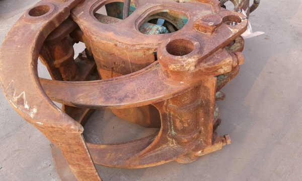 ขาย - Clamp ตัวหนีบไม้ คีบไม้ แบบหมุนได้ ใส่รถขุด แบคโฮ pc120-200ได้หลายรุ่น