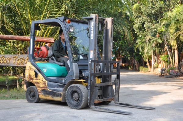 ขายFORKLIFT KOMATSU FG15-18 (1.5ตัน)สวยเดิมจากญี่ปุ่น ยังไม่เคยใช้ในไทย 139,000เท่านั้น!!