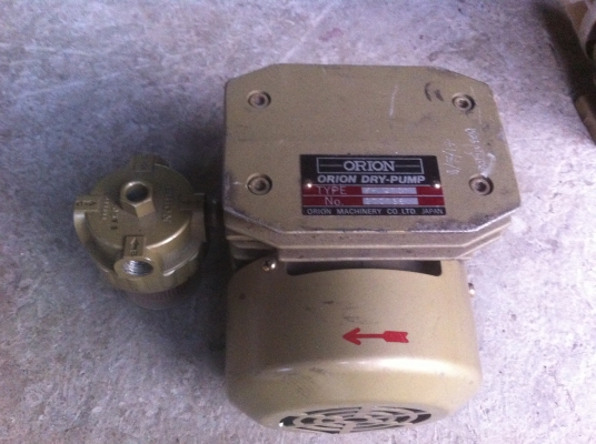 ปั๊มสูญญากาศ ORION รุ่น DRY PUMP  เฉพาะตัวปั๊มไม่มีมอเตอร์