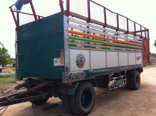 ขาย ลูกพ่วง 2 เพลา กระบะเนียม ไม่ดั๊ม