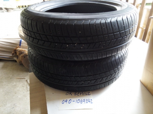 ยาง Dunlop 175 60 R15 ปี 11  สองเส้น 600 บาท