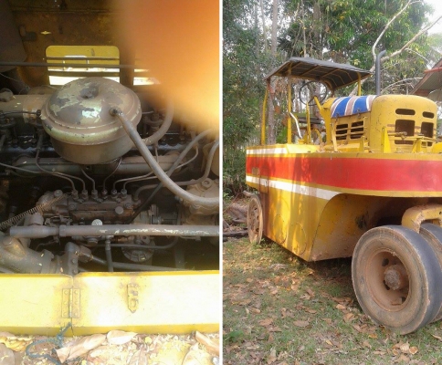 **170,000 บ.ต่อรอง///รถบดล้อยาง11ล้อWATANABE** ขาย WATANABE WP15 รถบดล้อยาง 11ล้อ TIER ROLLER 11 WHEEL- WATANABE WP15 เครื่องเดิม ปั้มเดิม เกียร์เดิม เครื่องยนต์ ISUZU DA120-6สูบ เครื่องดี แน่นดี แรงดี เกียร์ตัด 4เกียร์ เกียร์ดี เข้าง่าย ไม่หลุด ช่วงล่างด