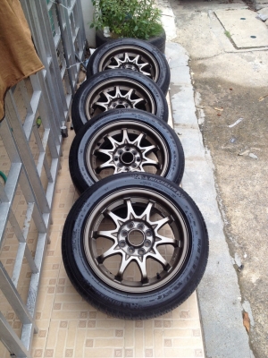 ขายแม็ก15"พร้อมยางถูกๆ