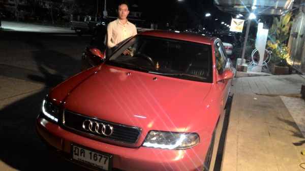 ขายAudi a4v2.4 v6 แก๊สหัวฉีดLpg