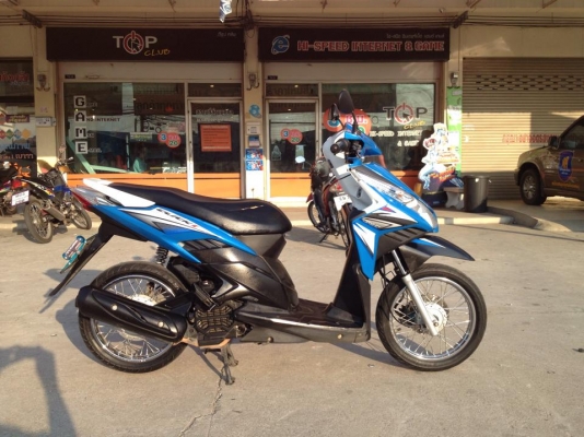 ขาย ฮอนด้า 110i สีฟ้า-ขาว ปี 52 สภาพเดิม ๆ ราคา เบา ๆ