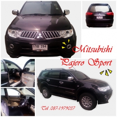 Mitsubishi Pajero Sport  2 WD GT V6 ปี 2012